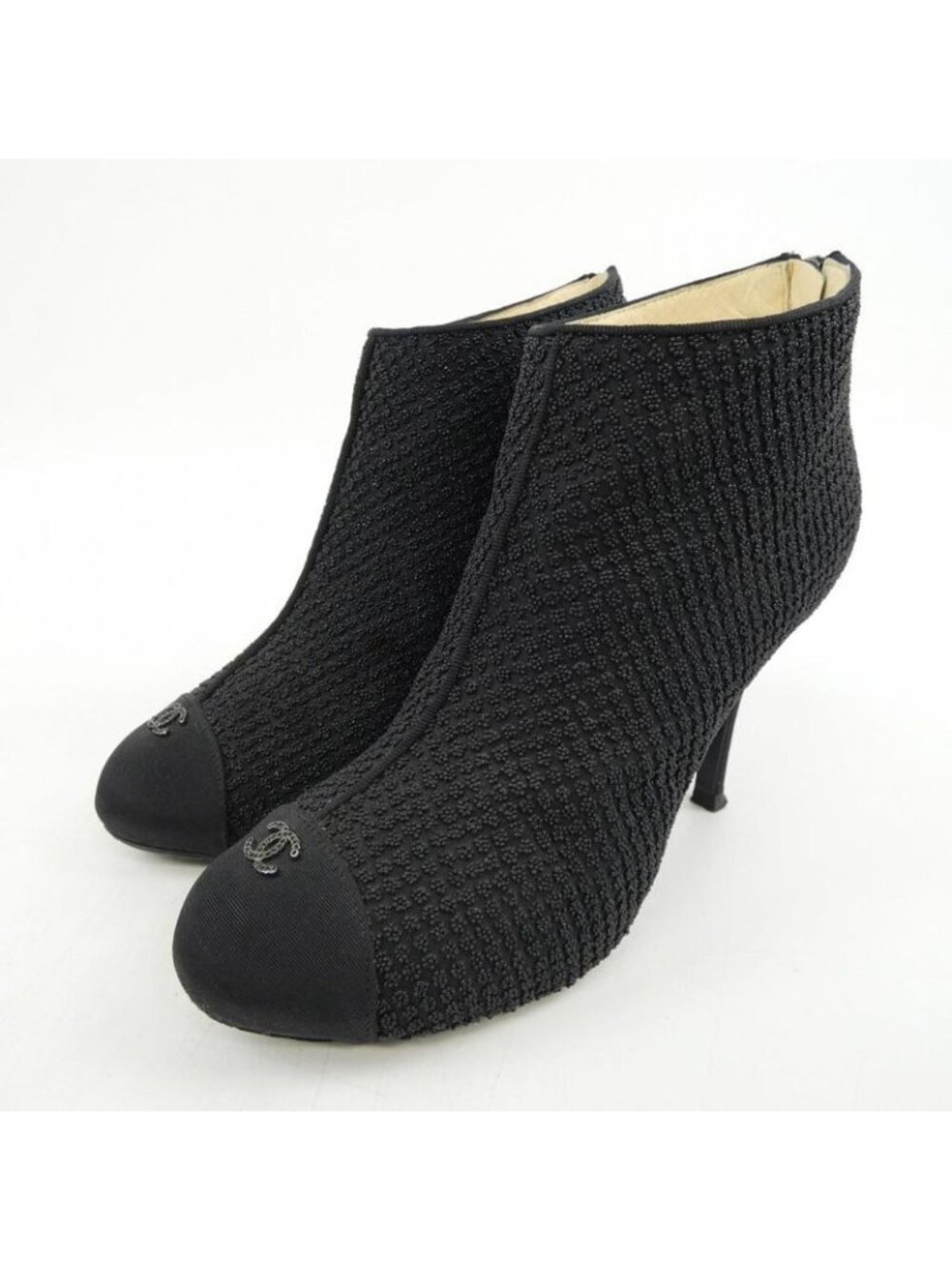 Chanel Bottines Shoes Black 39 - Picture 3 of 6